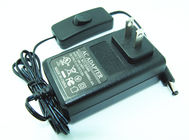 Amerykańscy 2 wtyki DC Switching Power Supply Adapter dla PC CCTV Foto / Tablet