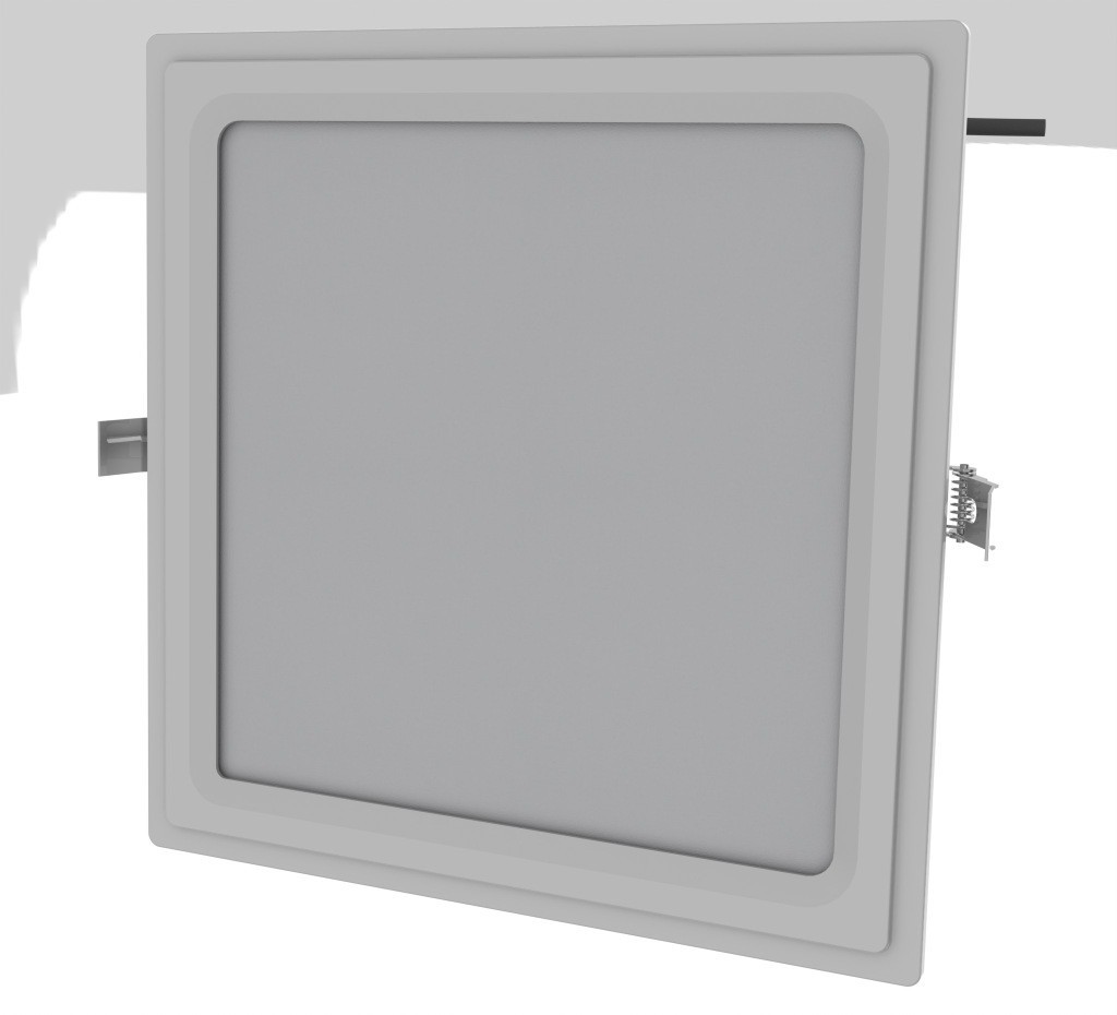Epistar Zimny ​​Biały kwadrat Slim LED światła panelu ze stałym aktualny sterownik LED Ra80