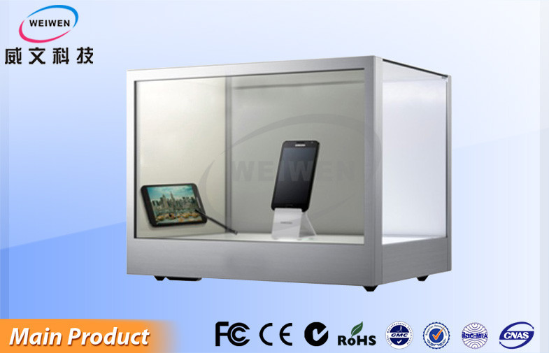 Dostosowane Przejrzysty wyświetlacz LCD Pulpit podczerwieni dotykowy Reklama Maszyna
