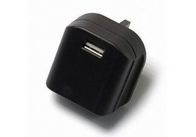 Dwa pin 5V 1A Portable Auto Travel Uniwersalny USB Power Adapter (USA, Wielkiej Brytanii, UE, UA)