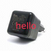 11W 5V 1A-2.1A przenośna USB Universal AC DC Power Adapter EU wtyczka z EN 60950-1