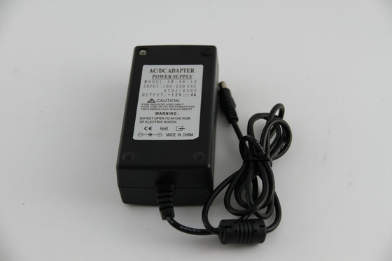 Stabilny 48W Regulowany Przełączanie AC DC Zasilacz 12V DC 50Hz Z filtra EMI