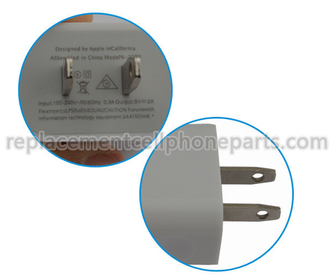 US / EU Mini Rodzaj wtyczki AC USB Apple iPhone zasilacz do telefonu komórkowego
