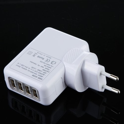 4 Port Uniwersalna ładowarka podróżna AC Adapter ścienny Dla domu, Multi wtyczki USB