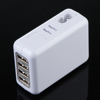 4 Port Uniwersalna ładowarka podróżna AC Adapter ścienny Dla domu, Multi wtyczki USB