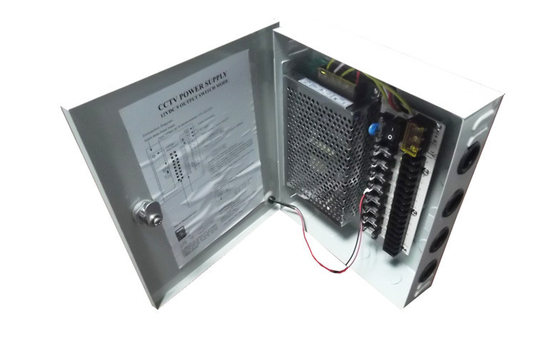 12V 5Amps CCTV Power Supply Box 9 Channel, Kamera Zasilanie