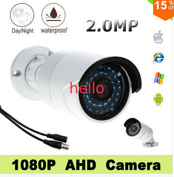 Sony IMX322 Czujnik Cmos1080P AHD Kamera, wodoodporna Bezpieczeństwo Bullet Camera