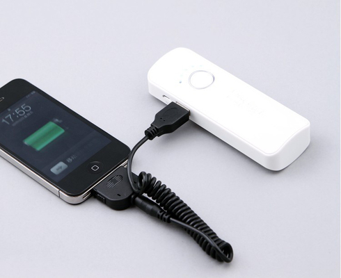 Przenośny 5200mAh 5 Volt Komórka Zasilanie Czarny Z OEM