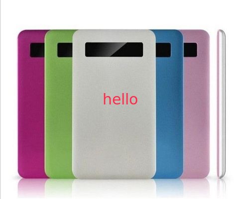 Komórka litowo 5V Zasilacz, Czarny Portable Power Banku