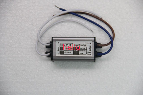 Wodoodporna IP68 50Hz Prąd stały 12 V DC Zasilanie 300mA Dla oświetlenia LED