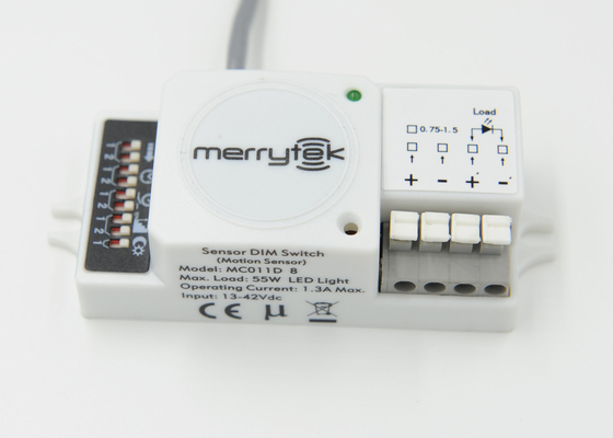 Kompaktowy rozmiar DC Motion Sensor 5.8GHz Z stały prąd diod LED