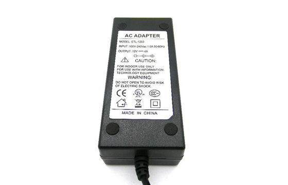 Hi-pot 12V 4A Pulpit DC Power Supply FCC Part 15 Class B dla kamer bezpieczeństwa