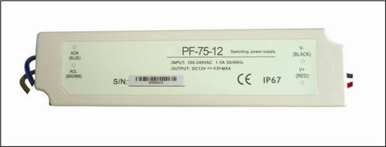 75W Uniwersalny AC Constant Voltage 12V LED Sterowniki 230V Na Aparat bezpieczeństwa