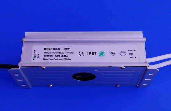 Aluminium Ip67 Led Street Light Zasilanie 100 W Wysoka wydajność