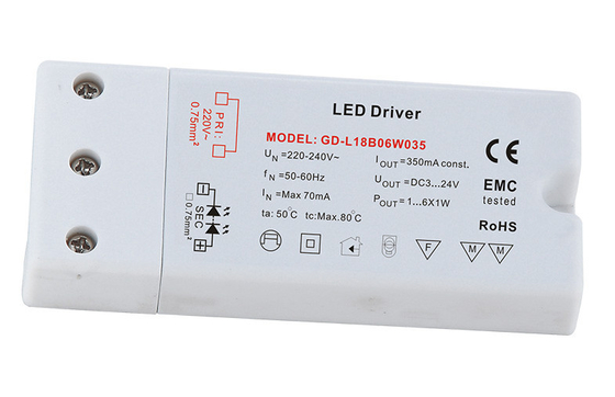 Stałe napięcie Sterowniki LED, 12W, 12V lub 24V