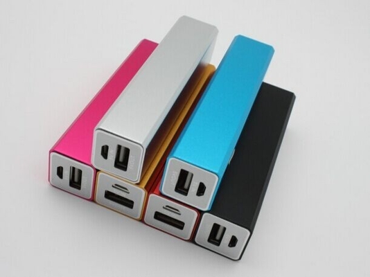 3200mAh fioletowy prostokąt Kształt Portable USB Power Pack do notebooków