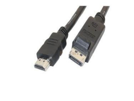 Displayport 1.1 USB Transfer danych 1.3b HDMI czarny PVC Premold