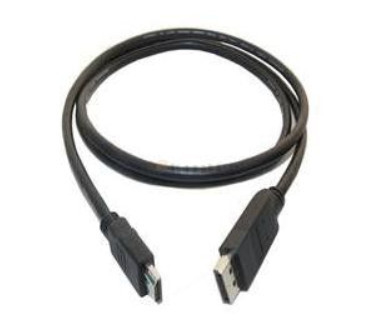 Displayport 1.1 USB Transfer danych 1.3b HDMI czarny PVC Premold