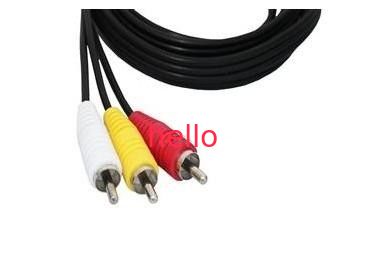 Duża szybkość transmisji danych USB transferu Kabel RCA Kabel audio / wideo