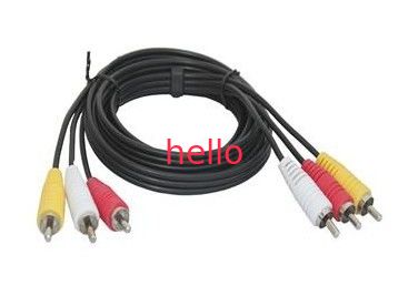 Duża szybkość transmisji danych USB transferu Kabel RCA Kabel audio / wideo