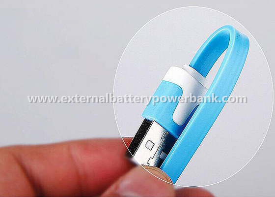 Uniwersalny Makaron Shaped 3 w 1 USB Charging Cable for Smart Phone 10 kolorach