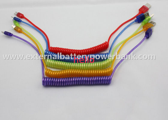 Wiosna Led Micro Transfer danych USB Kabel do Samsung / Samsung Galaxy