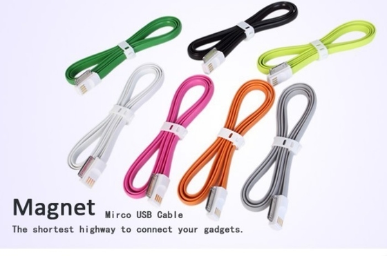 iPhone 4 / 4S Kabel USB Ładowarka Magnetic 30 pin 1,2m długości drutu transferu