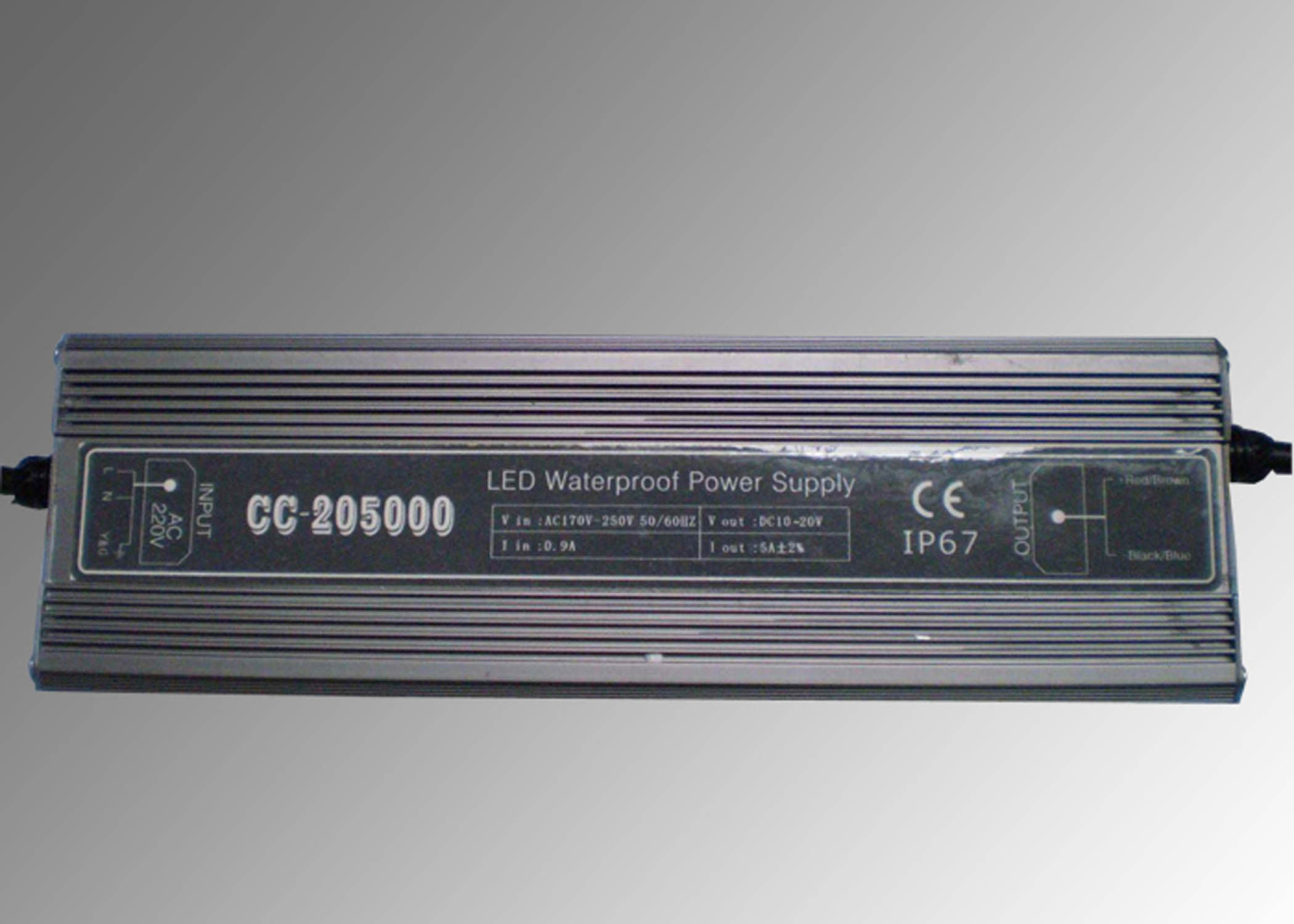 3000 godzin DC24V 72W Jednokolorowa podkładka ścienna LED z materiałem PC IP65
