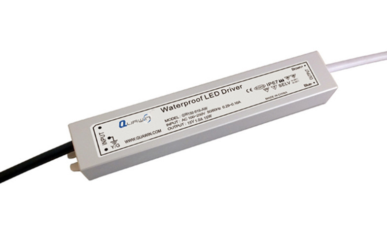 Stałe napięcie 15 Watt Wodoodporny sterownik LED, wyświetlacz LED kierowcy obwodu