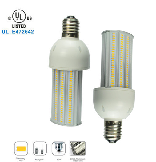 36W High Power LED Wallpack 110lm / W, na zewnątrz IP65 Wodoodporna Żarówka LED Corn Lamp